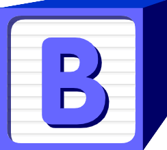 Letter b.