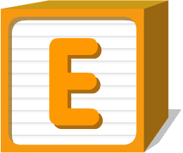 Letter E